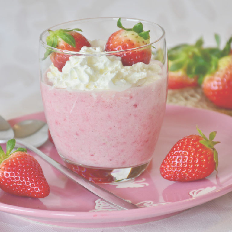 Recipe: Frozen Strawberry Yoghurt